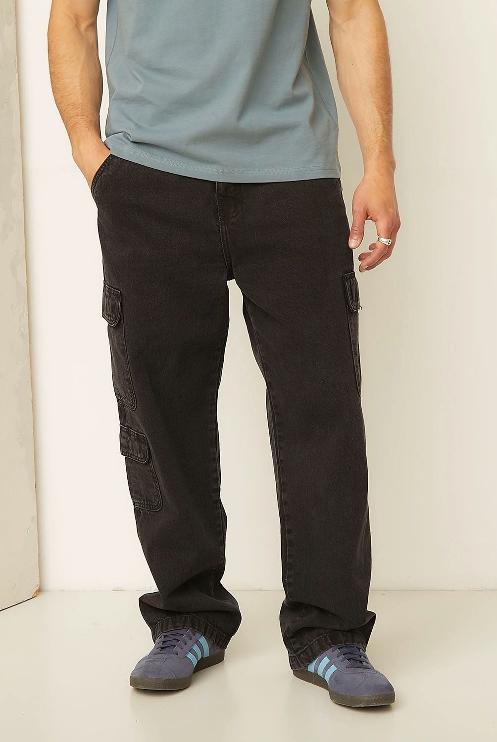 AMERICANINO - Jeans Cargo Baggy Hombre Americanino