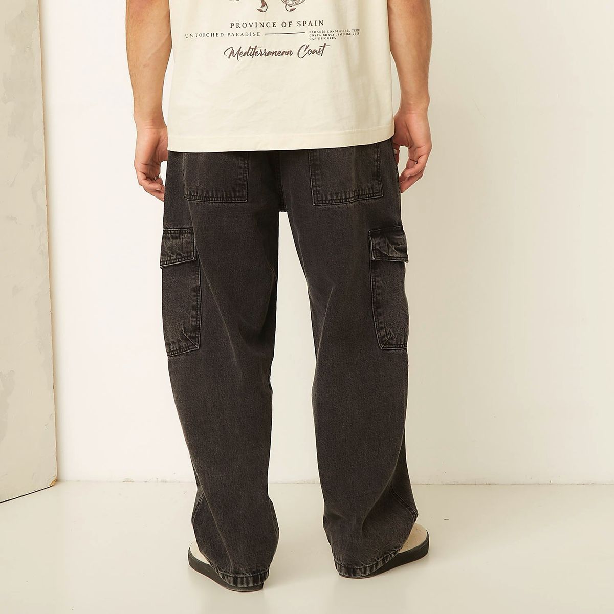 AMERICANINO - Jeans Cargo Baggy Hombre Americanino