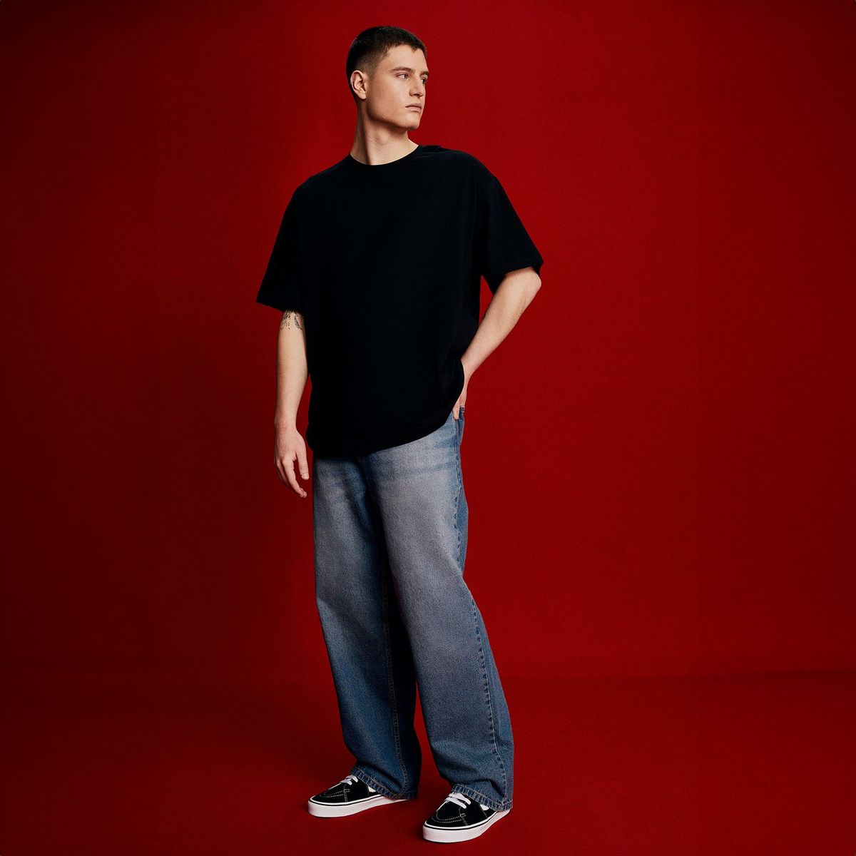 AMERICANINO - Jeans Baggy Hombre Americanino