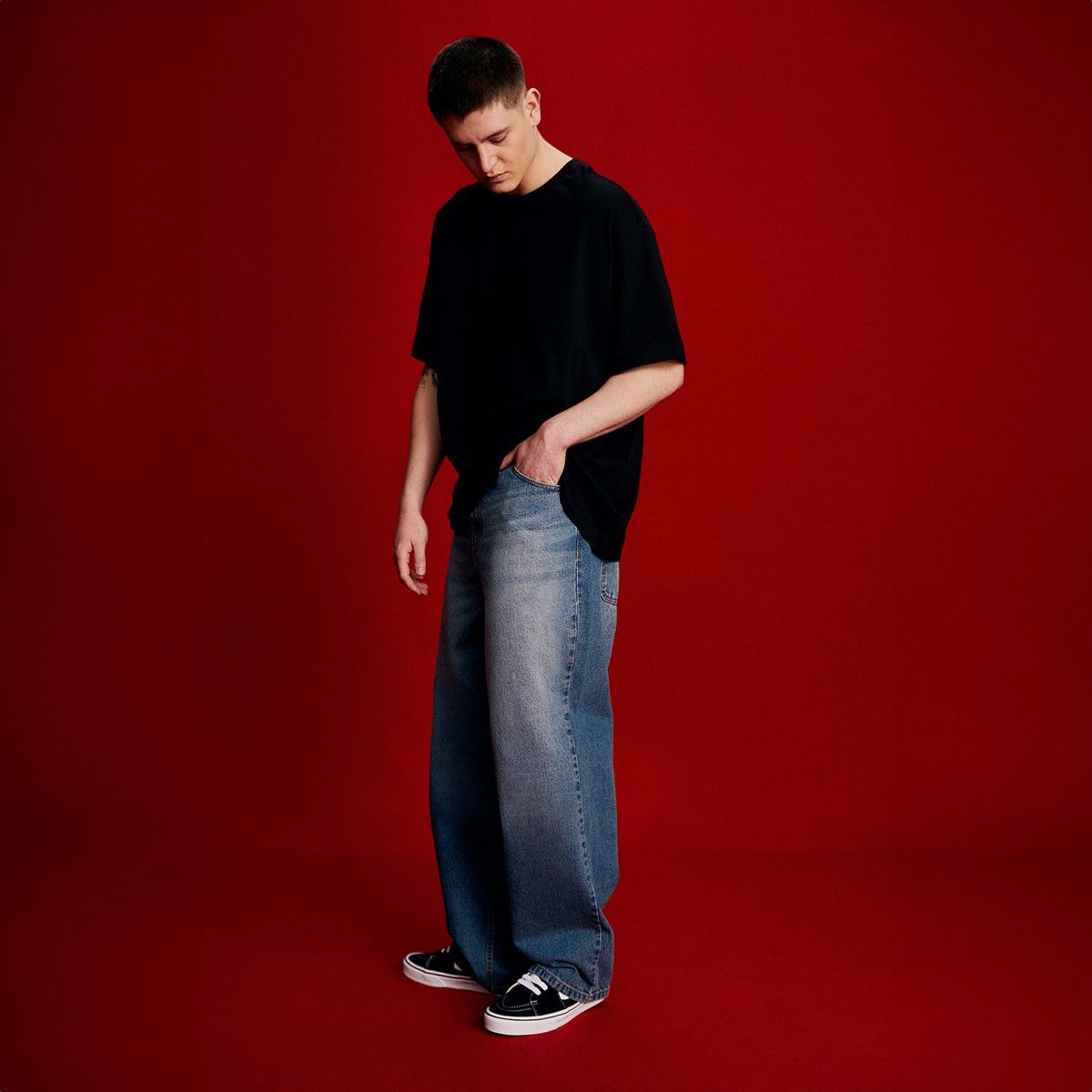AMERICANINO - Jeans Baggy Hombre Americanino