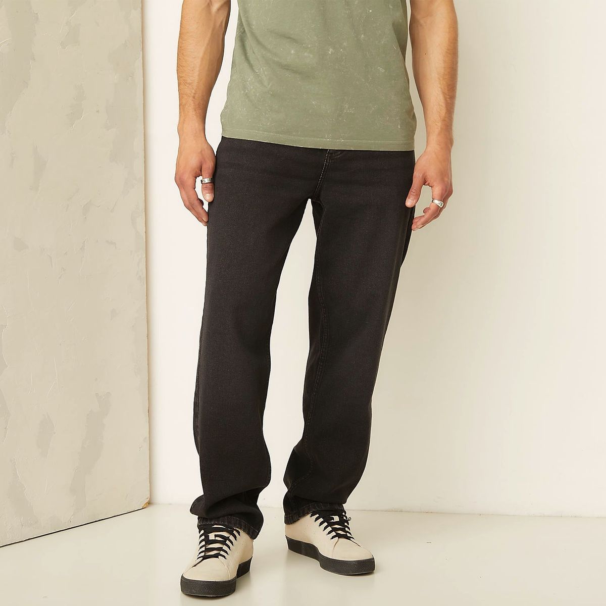 AMERICANINO - Jeans Straight Americanino Hombre Algodón Calce Cómodo