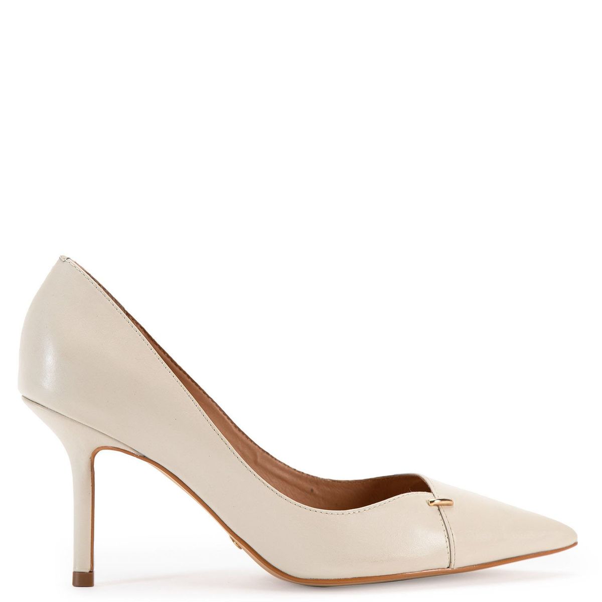 GACEL - Zapato Formal Mujer Cuero Blanco Gacel