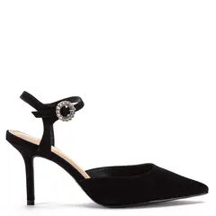 GACEL - Zapato Casual Mujer Cuero Negro