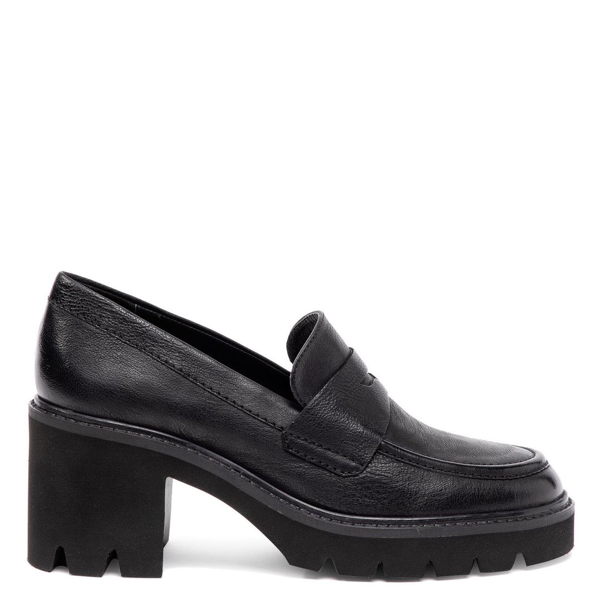 GACEL - Mocasín Mujer Cuero Negro Gacel