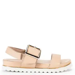 GACEL - Sandalia Mujer Cuero Beige