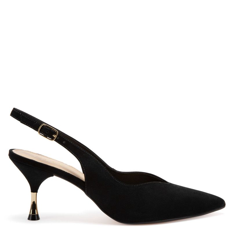 GACEL - Zapato Formal Mujer Cuero Negro Gacel