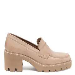 GACEL - Mocasin Mujer Cuero Blanco
