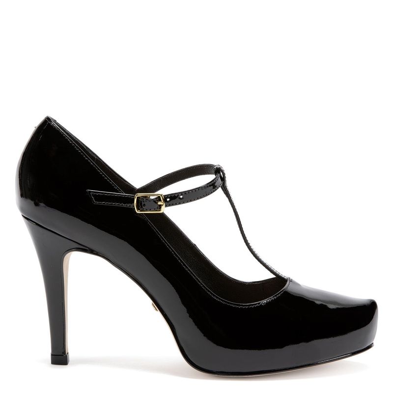GACEL - Zapato Formal Mujer Cuero Negro Gacel