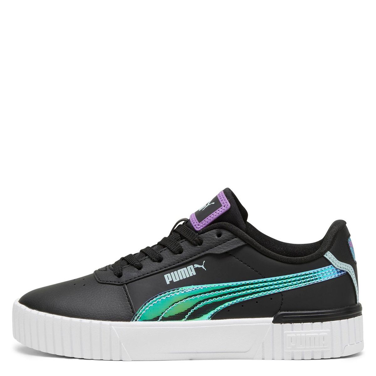 PUMA - Carina 2.0 Deep Dive Jr Zapatilla Urbana Unisex Negro Puma