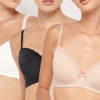 Pack De 3 Sostenes Copa C Mujer