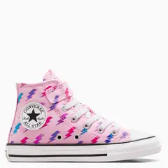 CONVERSE - Chuck Taylor All Star 1V Zapatilla Urbana Niña Rosado (27 a 35)