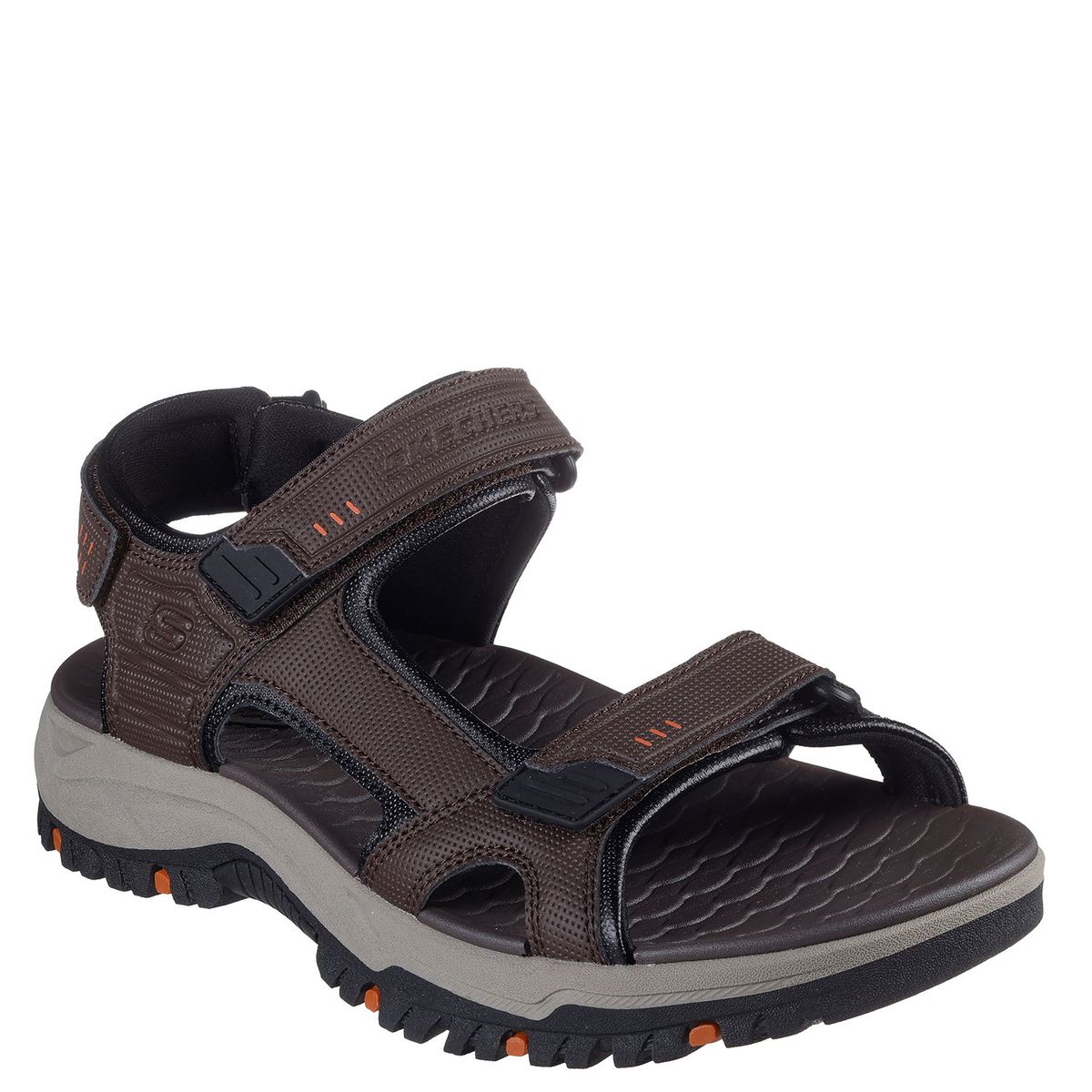 SKECHERS - Sandalia Deportivas para Hombre Skechers Café