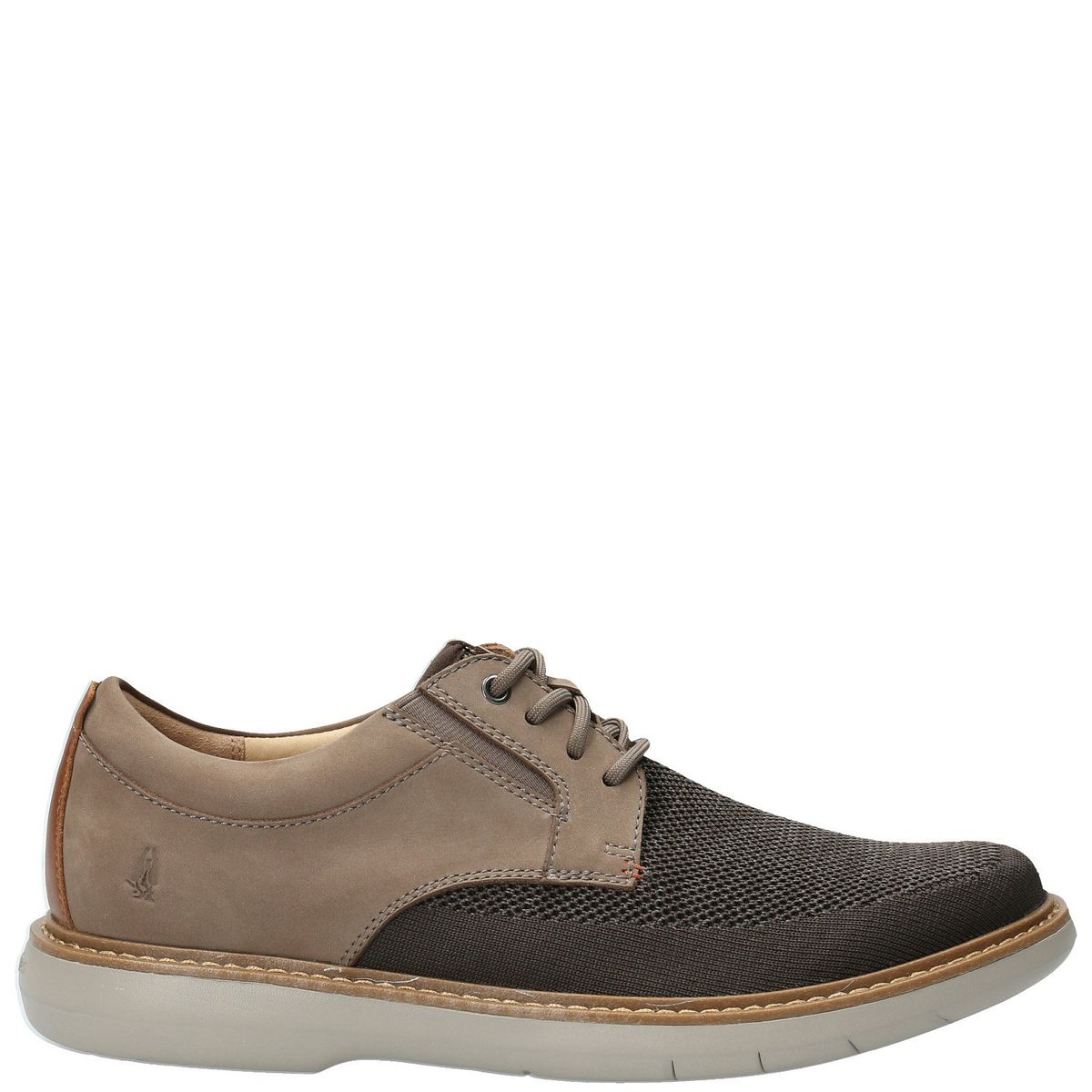 HUSH PUPPIES - Zapato Casual Hombre Cuero Gris Hush Puppies