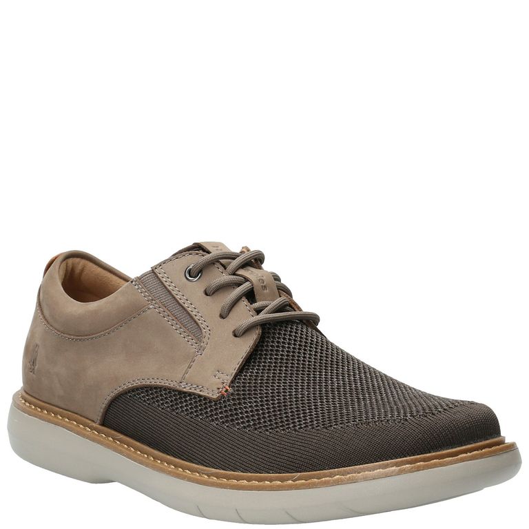 Zapato Casual Hombre Cuero Gris