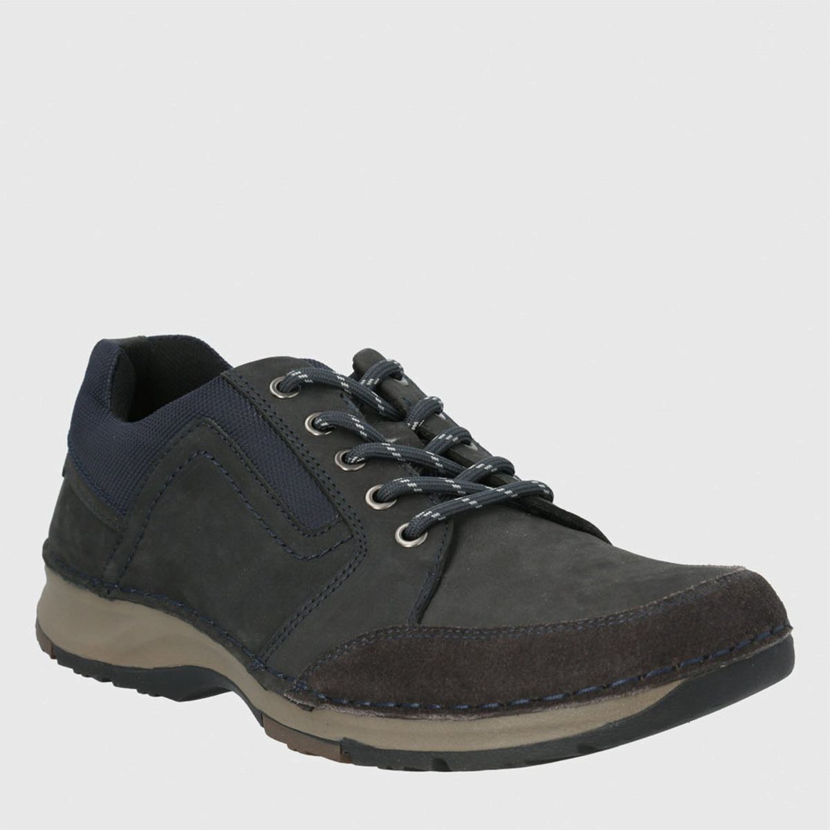 HUSH PUPPIES - Zapato Casual Hombre Cuero Azul Hush Puppies
