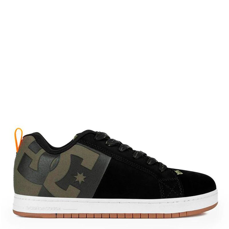 DC SHOES - Ct Graffik Sq Bo0 Zapatilla Urbana Hombre Cuero Negro DC SHOES
