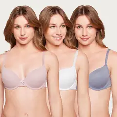 PALMERS - Pack De 3 Sostenes Mujer
