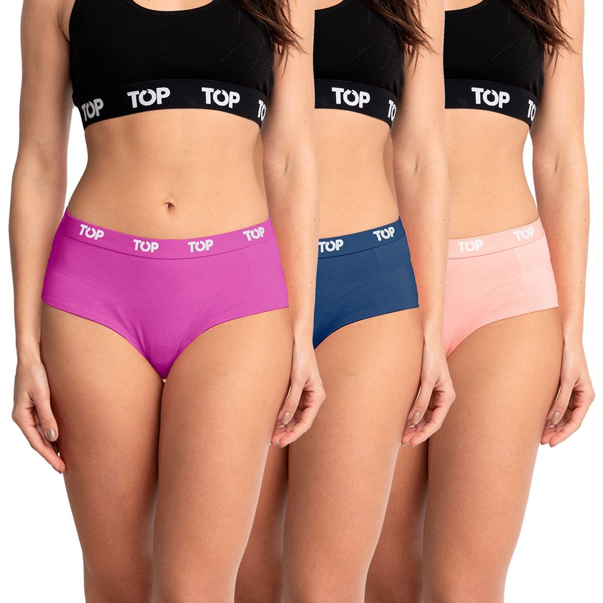 TOP - Pantaleta Algodón Cómoda Mujer Top