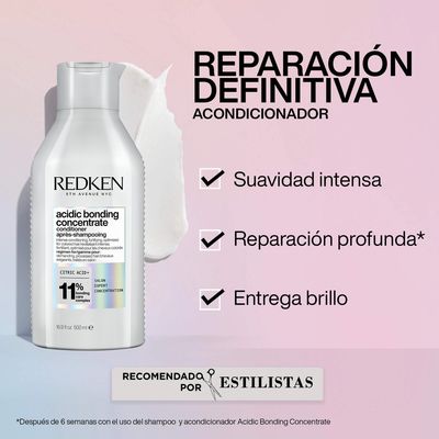 Imagen 2 del producto Acondicionador XL ABC Reparación Total Cabello Dañado Acidic Bonding Concentrate 500ml