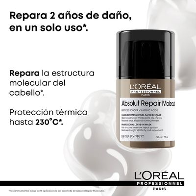 Imagen 2 del producto Leave-In Reparación Molecular Absolut Repair Molecular 50ml L'Oréal Professionnel