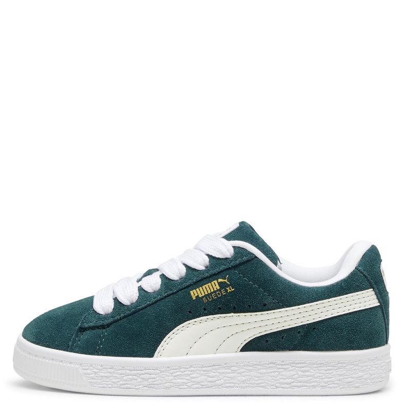 PUMA - Suede Xl Zapatilla Urbana Niña Verde Puma