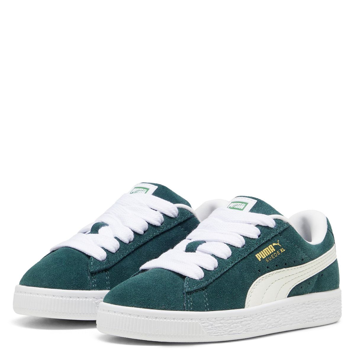 PUMA - Suede Xl Zapatilla Urbana Niña Verde Puma