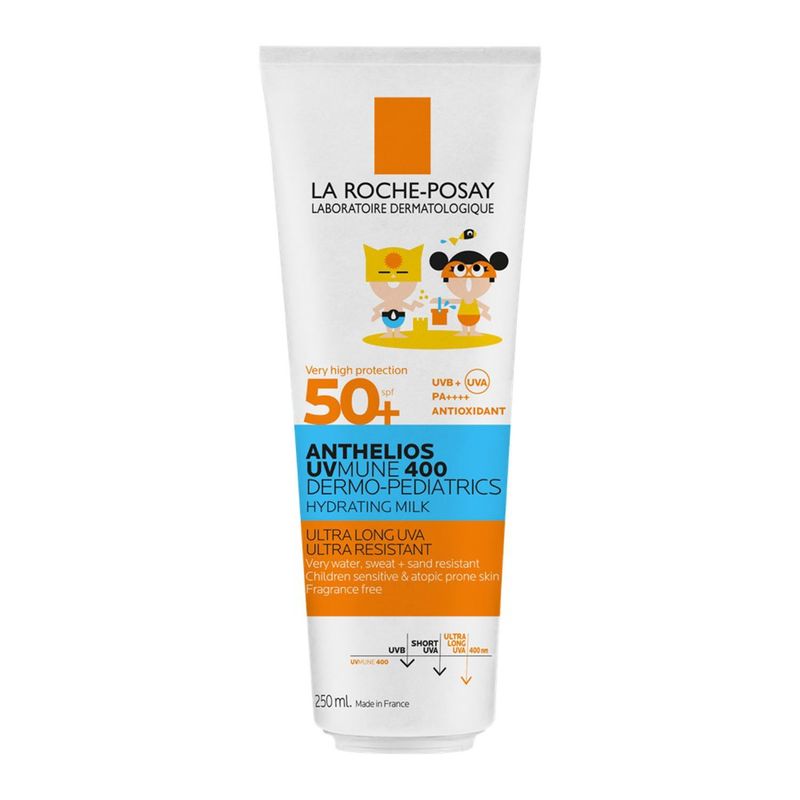 LA ROCHE POSAY - Protector Solar Niños Anthelios Uv Mune 400 Dermo-Pediatrics Hydrating Lotion Fps 50+ La Roche Posay