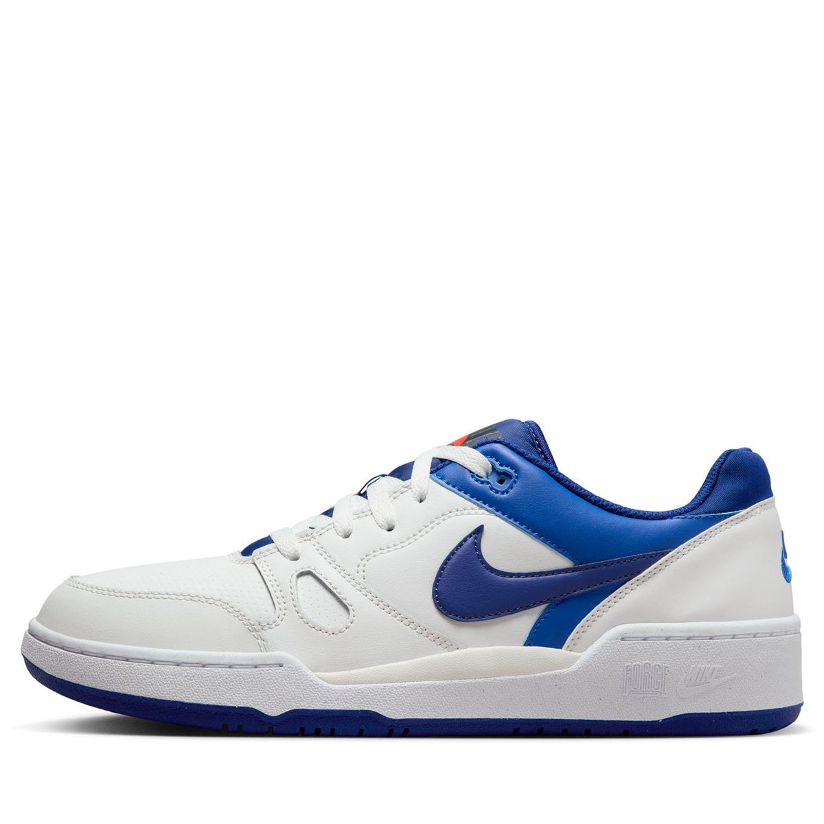 NIKE - Full Force Lo Zapatilla Urbana Hombre Cuero Blanco Nike