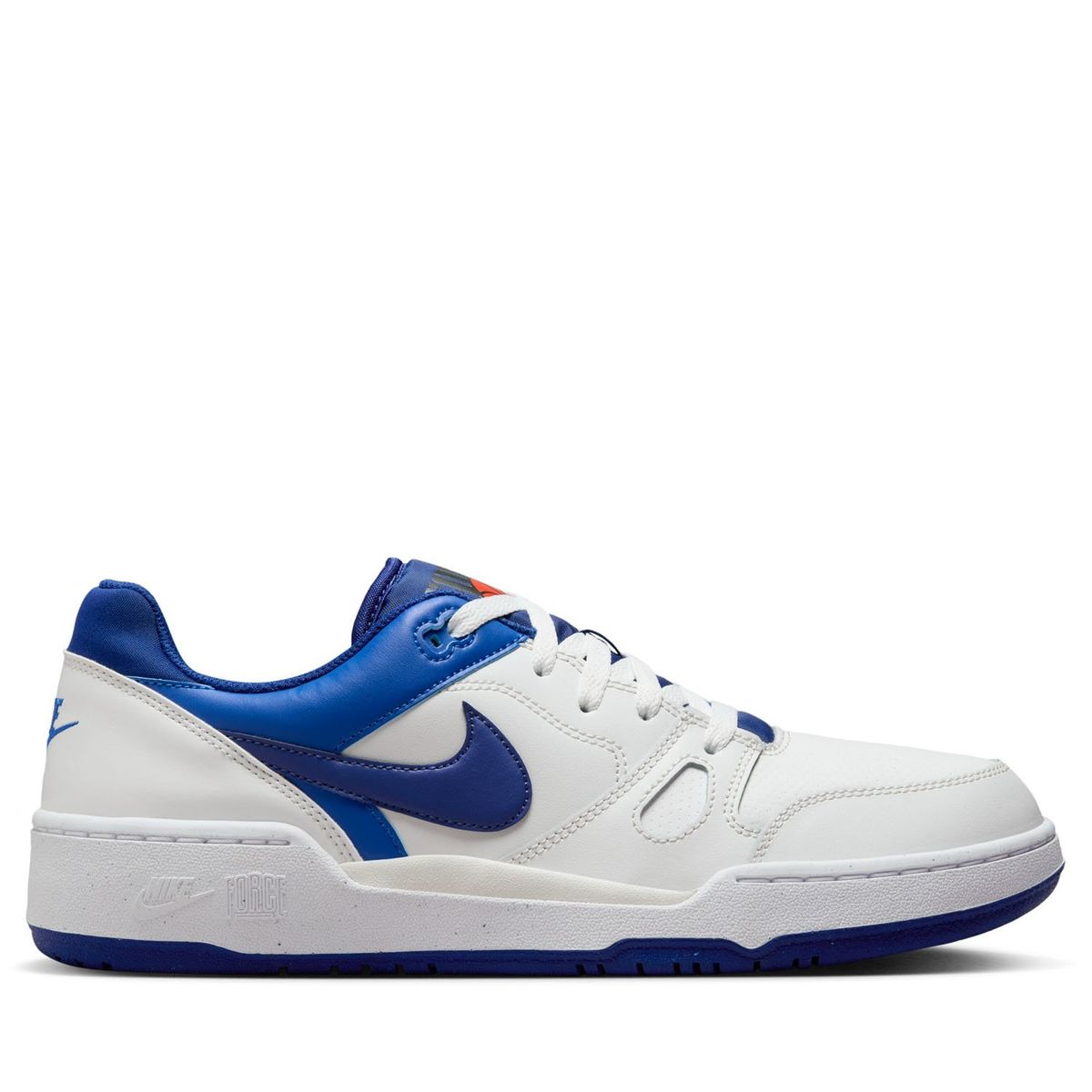 NIKE - Full Force Lo Zapatilla Urbana Hombre Cuero Blanco Nike