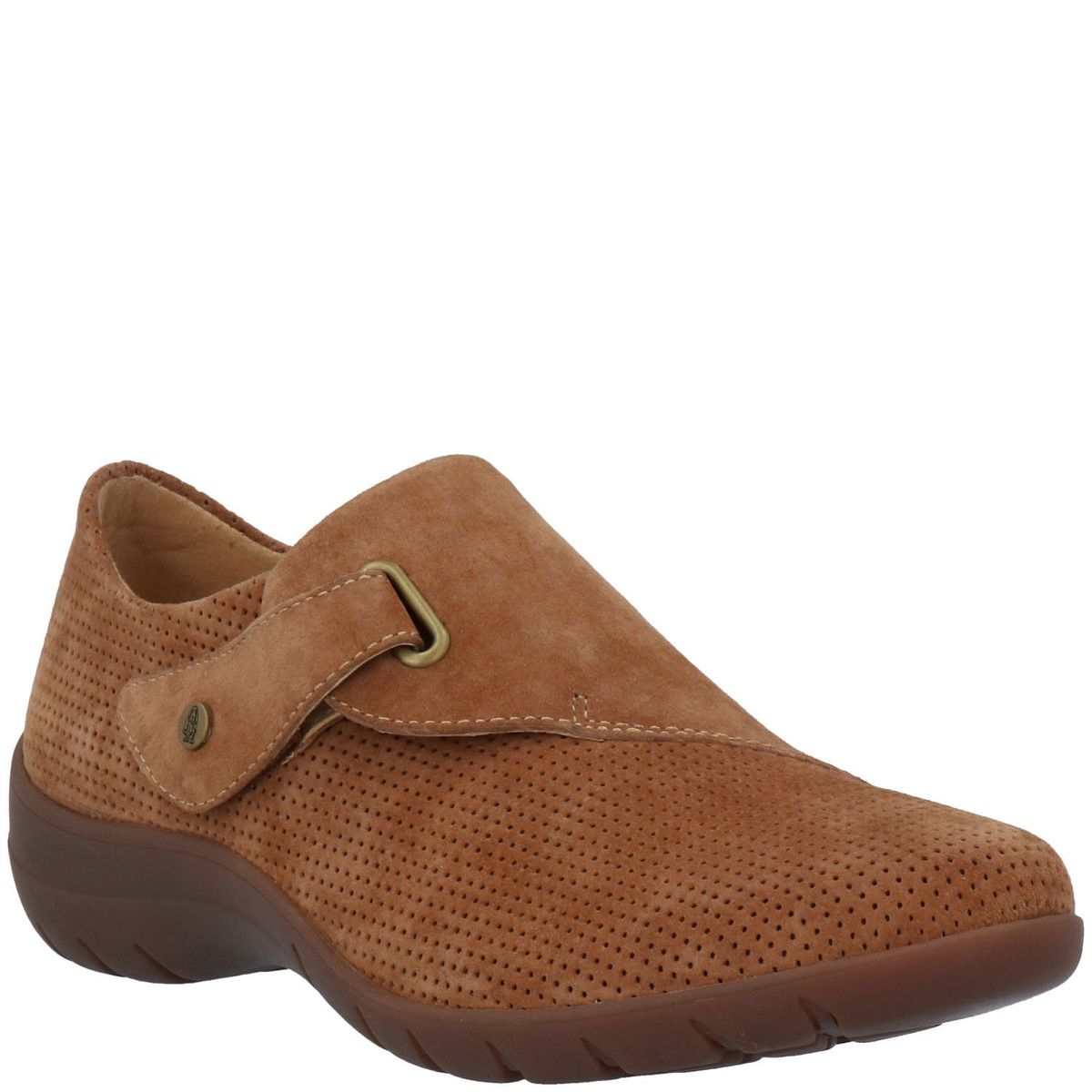 HUSH PUPPIES - Zapato Casual Mujer Cuero Café Hush Puppies