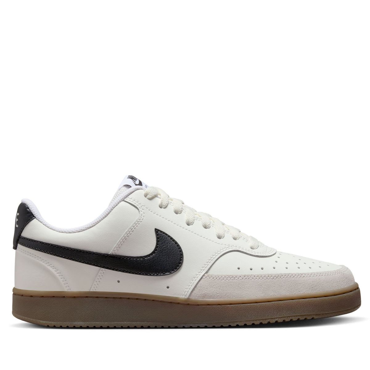 NIKE - Court Vision Lo Zapatilla Urbana Hombre Cuero Blanco Nike