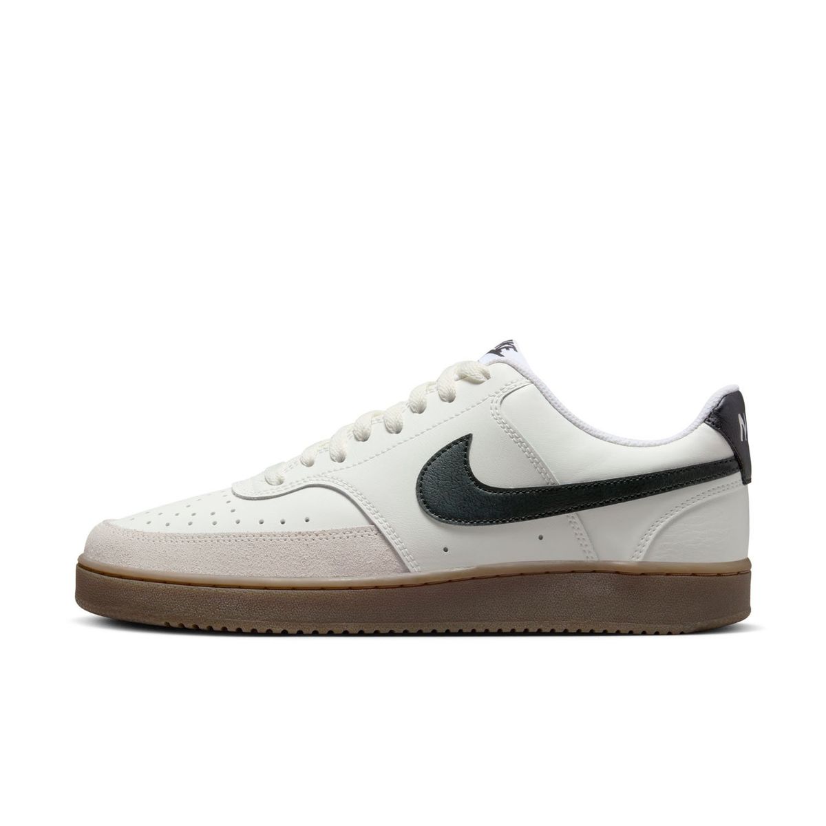 NIKE - Court Vision Lo Zapatilla Urbana Hombre Cuero Blanco Nike