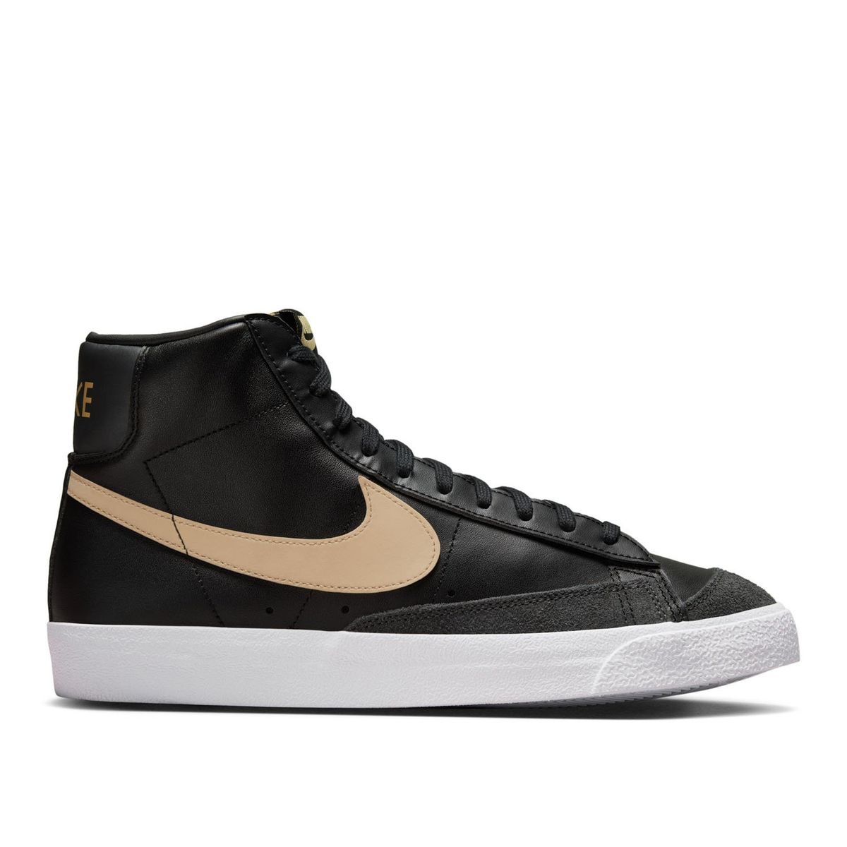 NIKE - Blazer Mid 77 Vntg Zapatilla Urbana Hombre Cuero Negro Nike