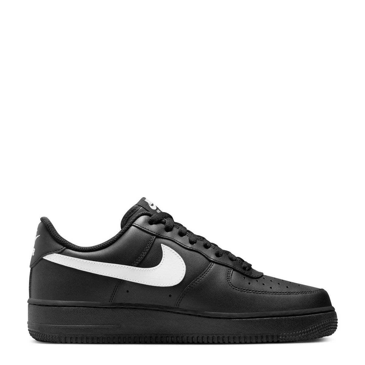 NIKE - Air Force 1 07 Zapatilla Urbana Hombre Cuero Negro Nike
