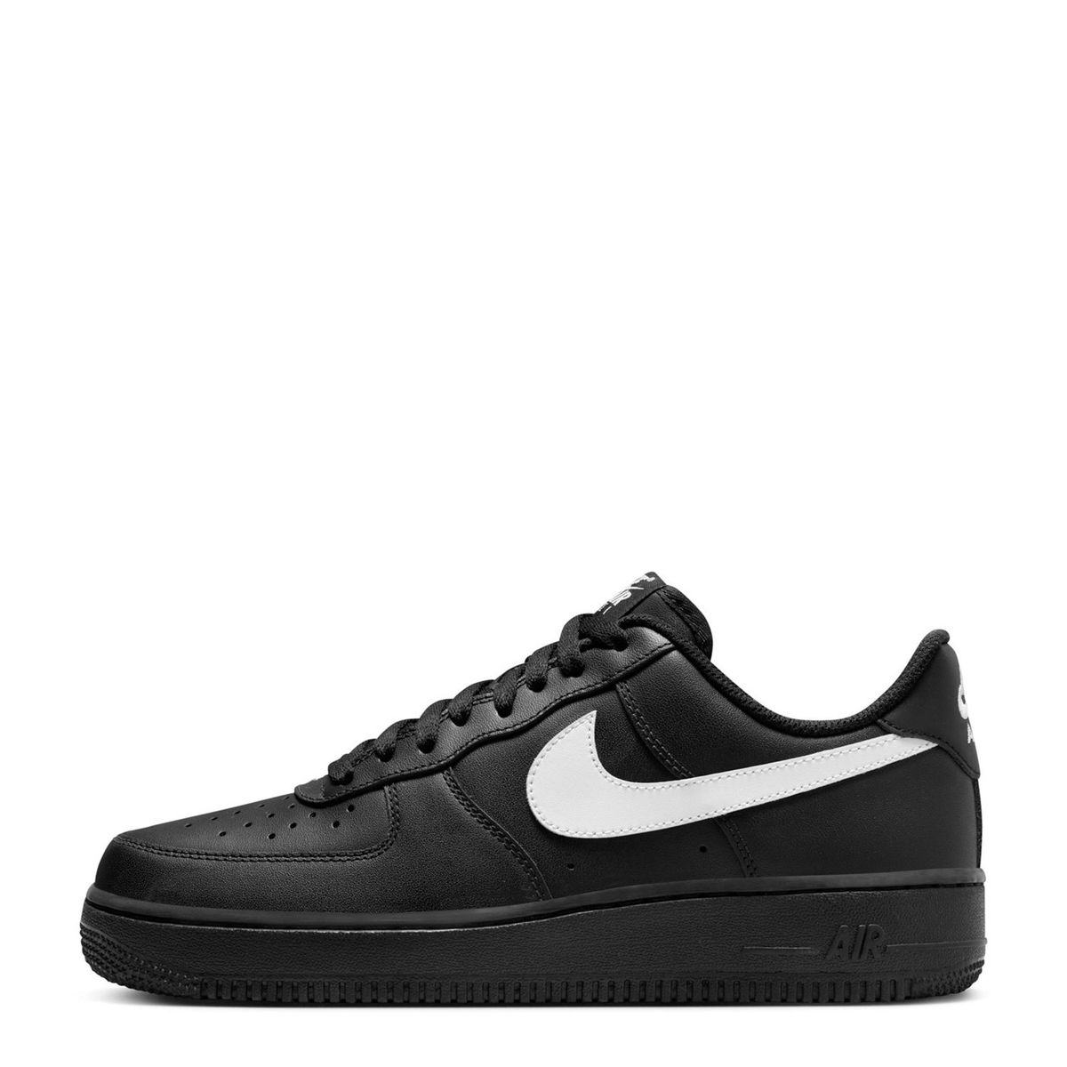 NIKE - Air Force 1 07 Zapatilla Urbana Hombre Cuero Negro Nike