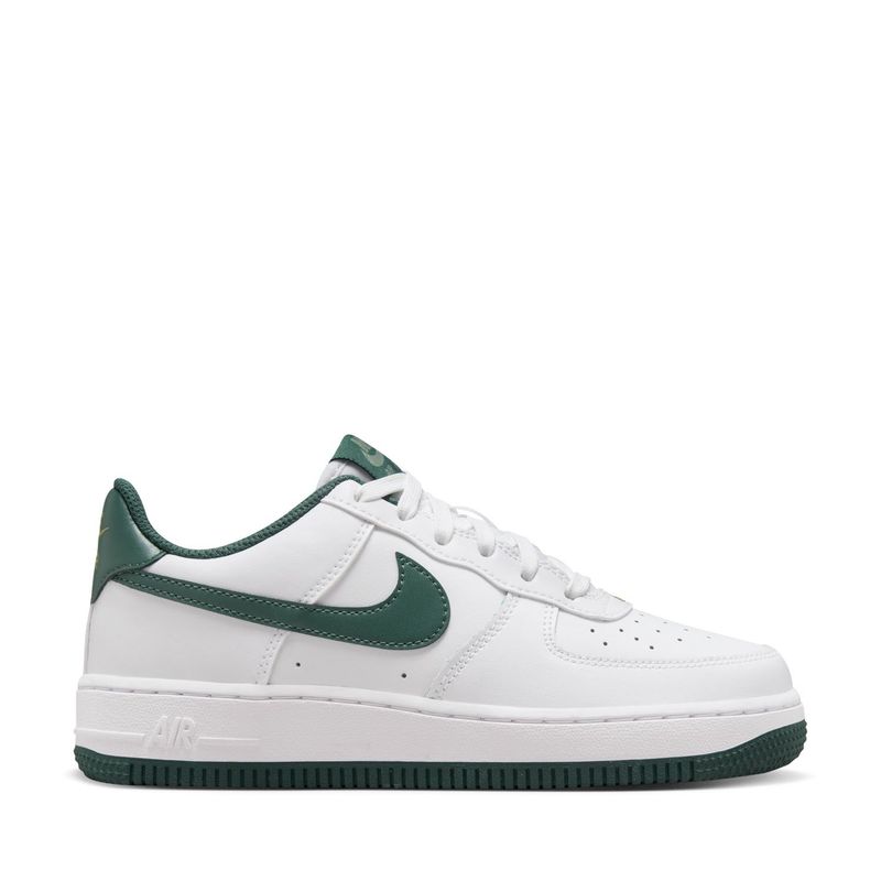 NIKE - Air Force 1 (Gs) Zapatilla Urbana Niño Cuero Blanco (32 a 37) Nike