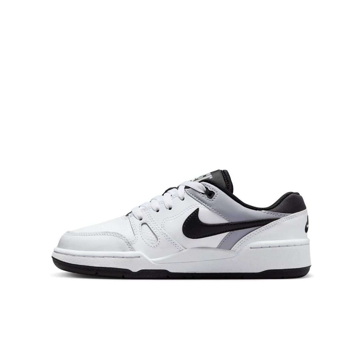 NIKE - Full Force Lo (Gs) Zapatilla Urbana Niño Cuero Blanco (31 a 37.5) Nike
