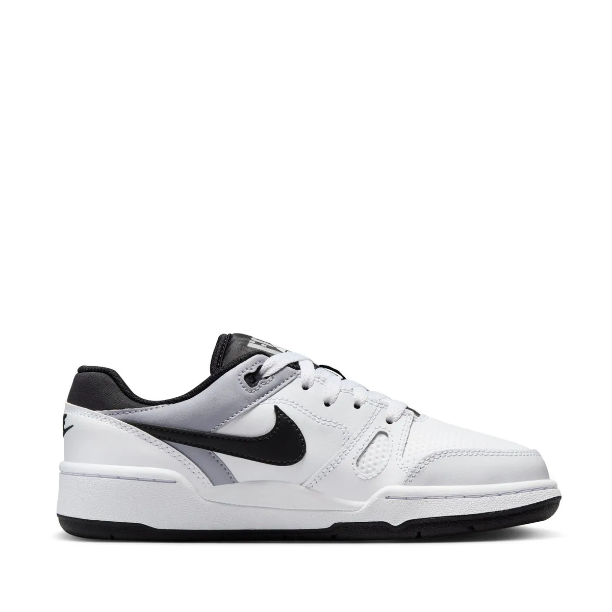 NIKE - Full Force Lo (Gs) Zapatilla Urbana Niño Cuero Blanco (31 a 37.5) Nike