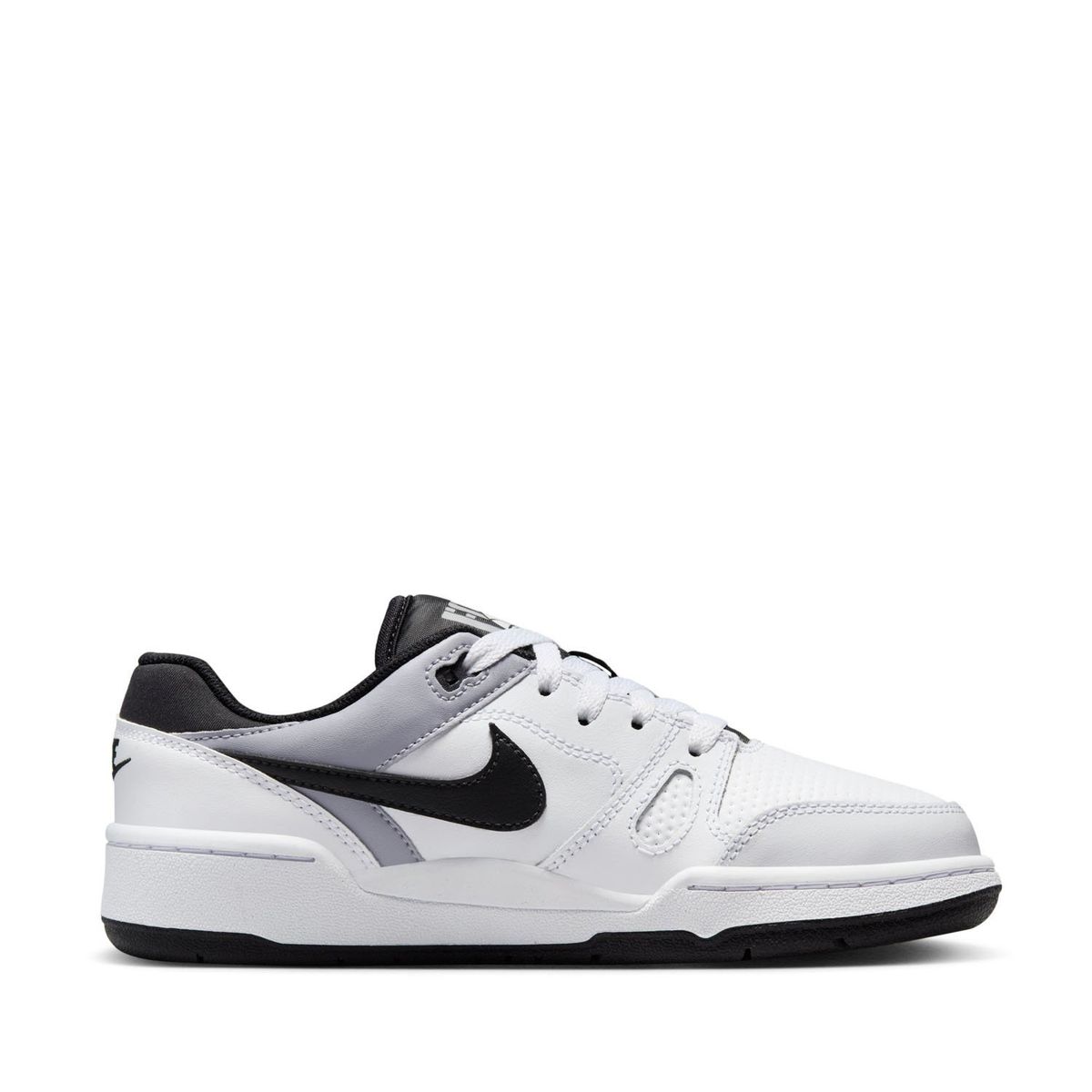 NIKE - Full Force Lo (Gs) Zapatilla Urbana Niño Cuero Blanco (31 a 37.5) Nike