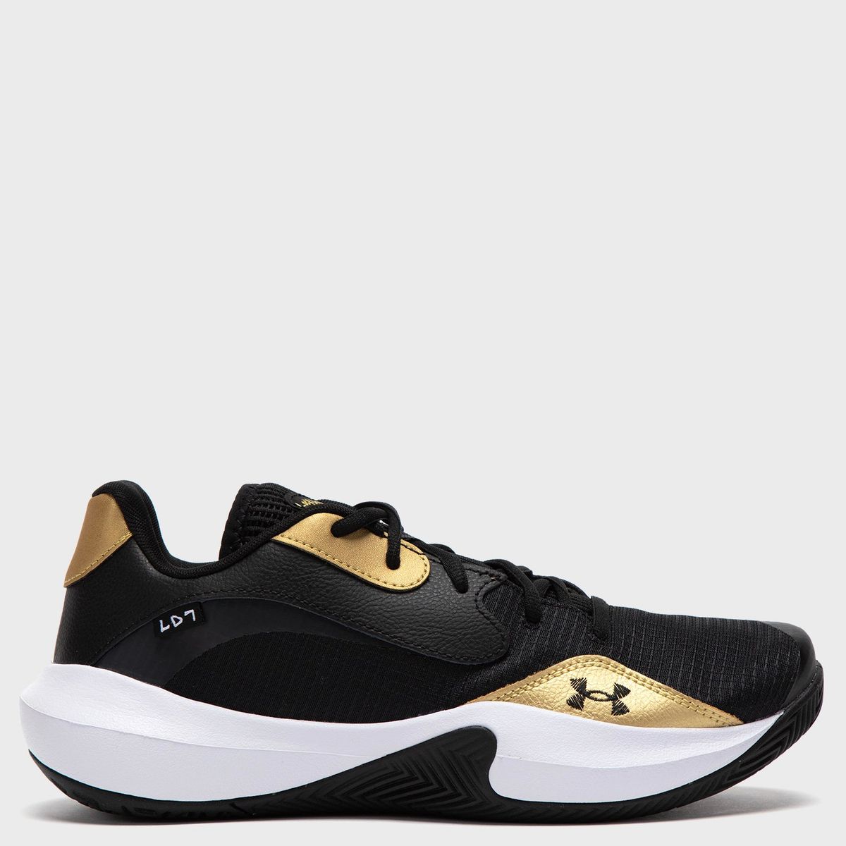 UNDER ARMOUR - Lockdown 7 Low Zapatilla Básquetbol Hombre Negro Under Armour
