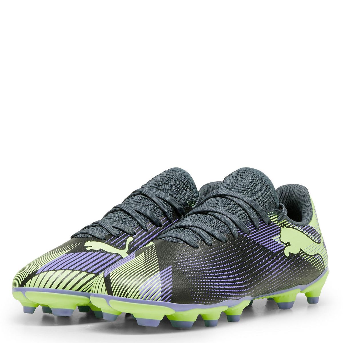 PUMA - Future 7 Play Fg/Ag Jr Zapatilla Fútbol Unisex Multicolor Puma