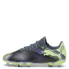PUMA - Future 7 Play Fg/Ag Jr Zapatilla Fútbol Unisex Multicolor