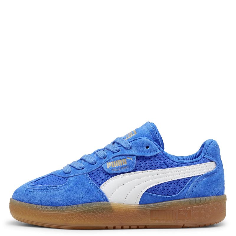 PUMA - Palermo Moda Vintage Zapatilla Urbana Mujer Cuero Azúl Puma