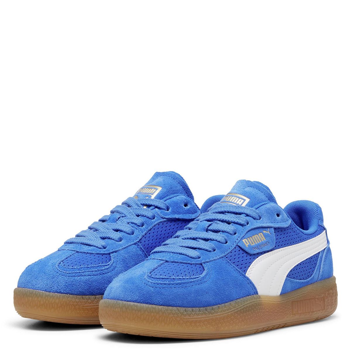 PUMA - Palermo Moda Vintage Zapatilla Urbana Mujer Cuero Azul Puma
