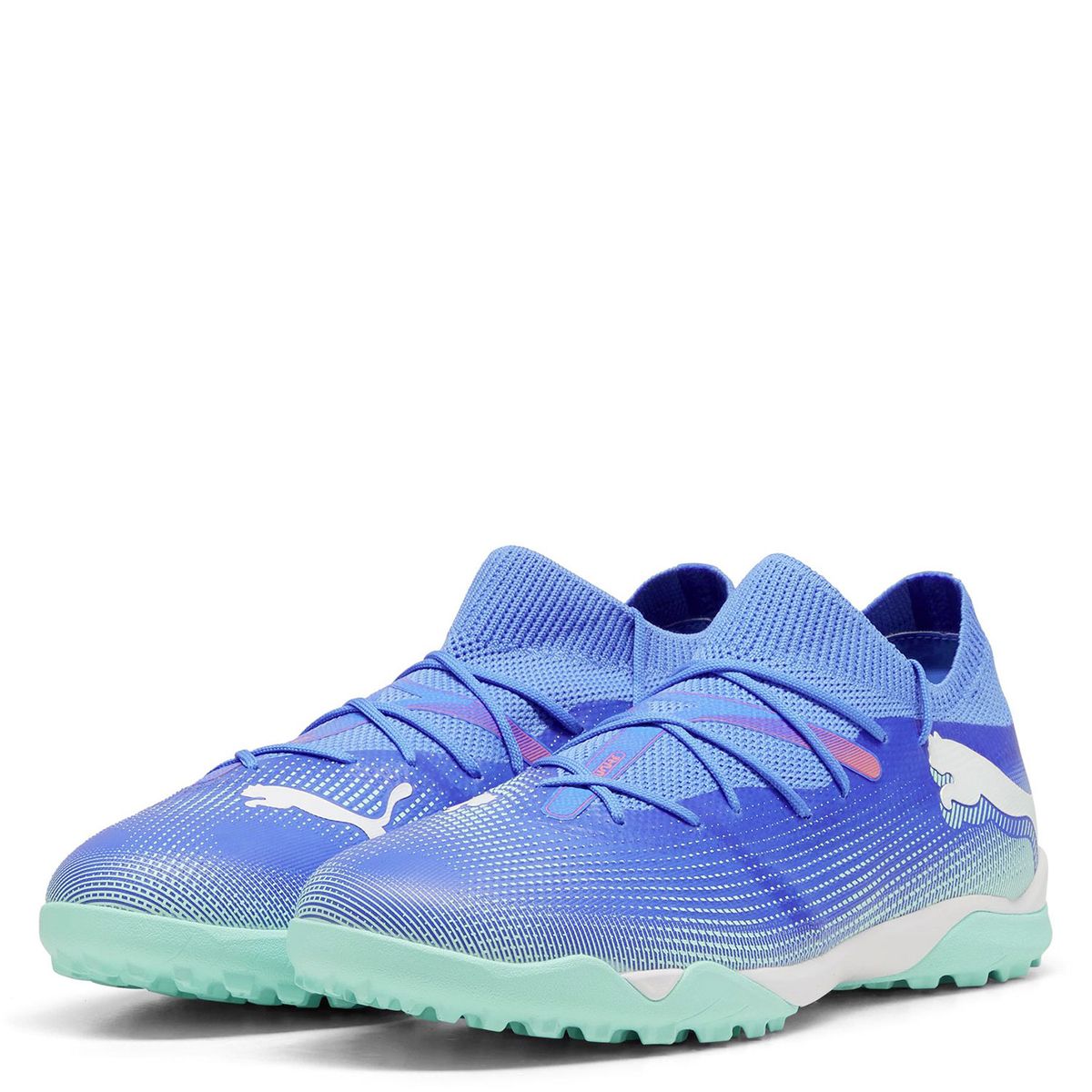 PUMA - Future 7 Match Tt Zapatilla Fútbol Hombre Celeste Puma