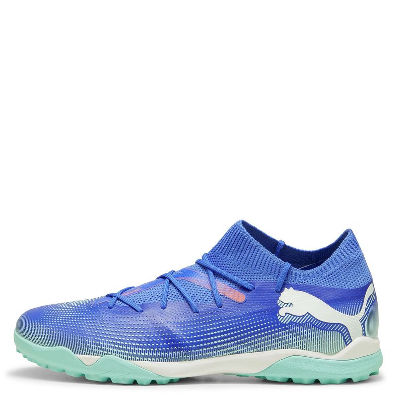 PUMA - Future 7 Match Tt Zapatilla Fútbol Hombre Celeste Puma