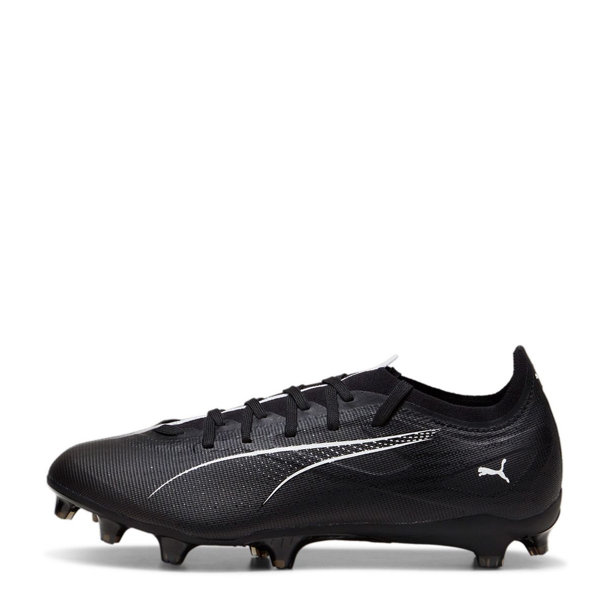 PUMA - Ultra 5 Match Fg/Ag Zapatilla Fútbol Hombre Negro Puma