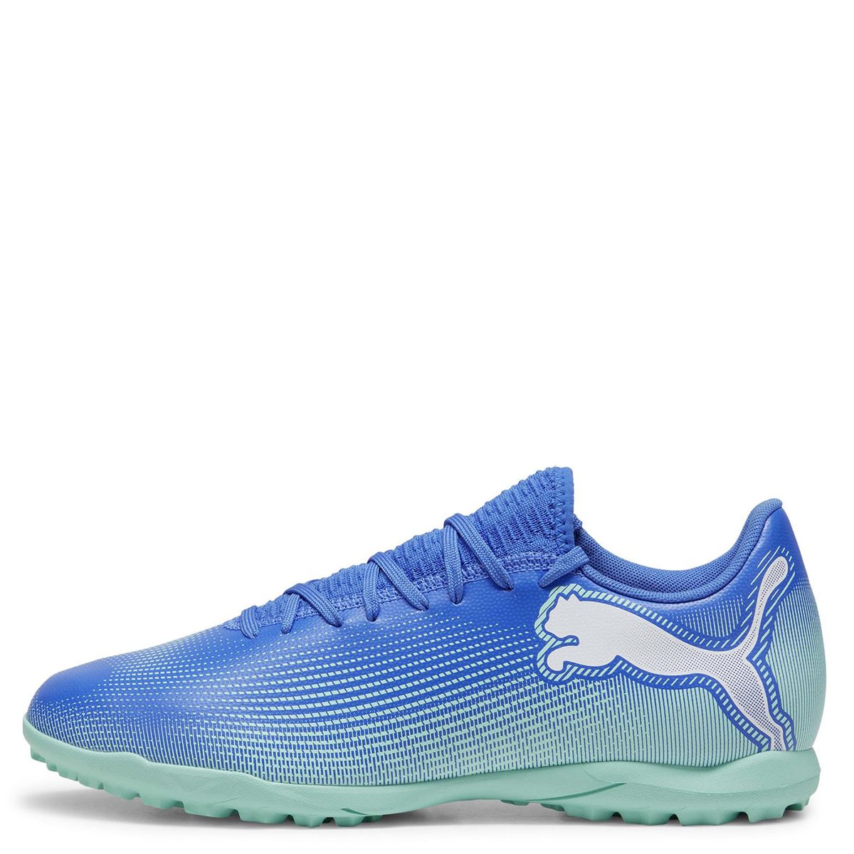 PUMA - Future 7 Play Tt Zapatilla Fútbol Hombre Celeste Puma