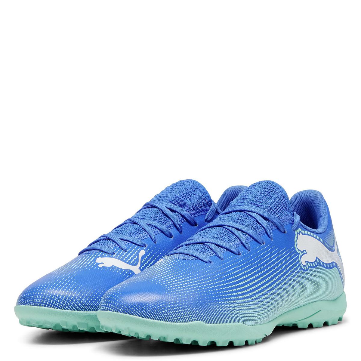 PUMA - Future 7 Play Tt Zapatilla Fútbol Hombre Celeste Puma