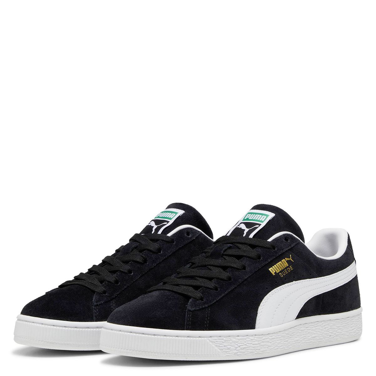 PUMA - Suede Classic Zapatilla Urbana Hombre Negro Puma